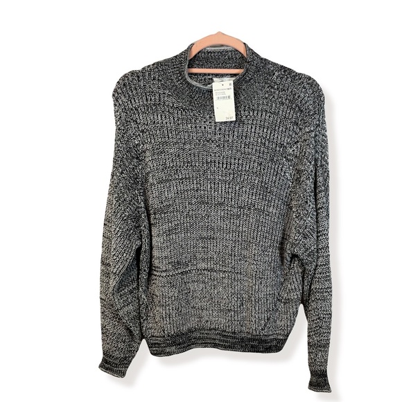 Nordstrom black/marl sweater size 1X - Picture 2 of 3